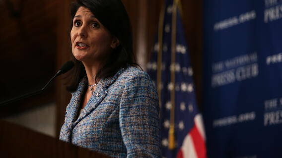 288575_BLU Radio: Nikki Haley / AFP