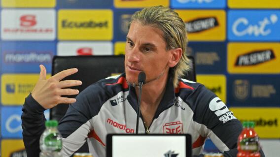 Sebastián Beccacece, director técnico de la Selección Ecuador. 