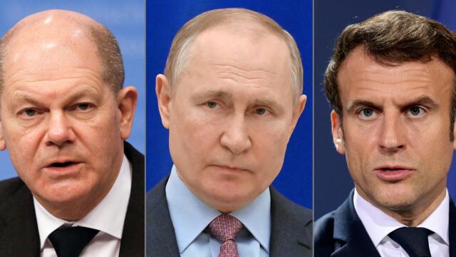 Vladimir Putin no quiere detener la guerra en Ucrania, dicen líderes de Francia y Alemania Vladimir Putin no quiere detener la guerra en Ucrania, dicen líderes de Francia y Alemania