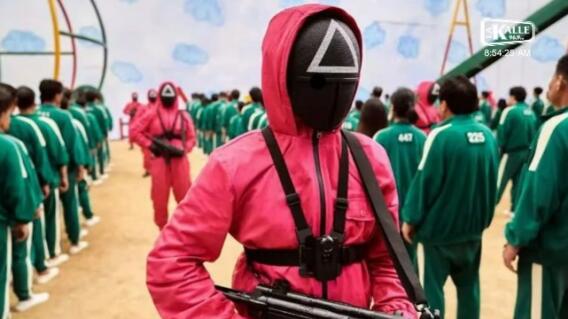 El juego del calamar pasó de la ficción a la vida real El juego del calamar pasó de la ficción a la vida real