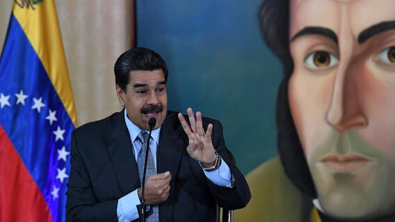 344738_Nicolás Maduro - Foto: AFP