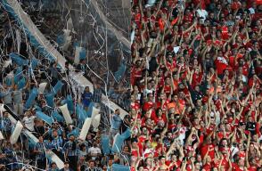357622_Gremio e Internacional de Porto Alegre // Foto: AFP
