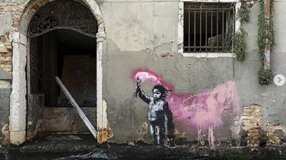 334920_BLU Radio // Banksy // Foto: Instagram Banksy