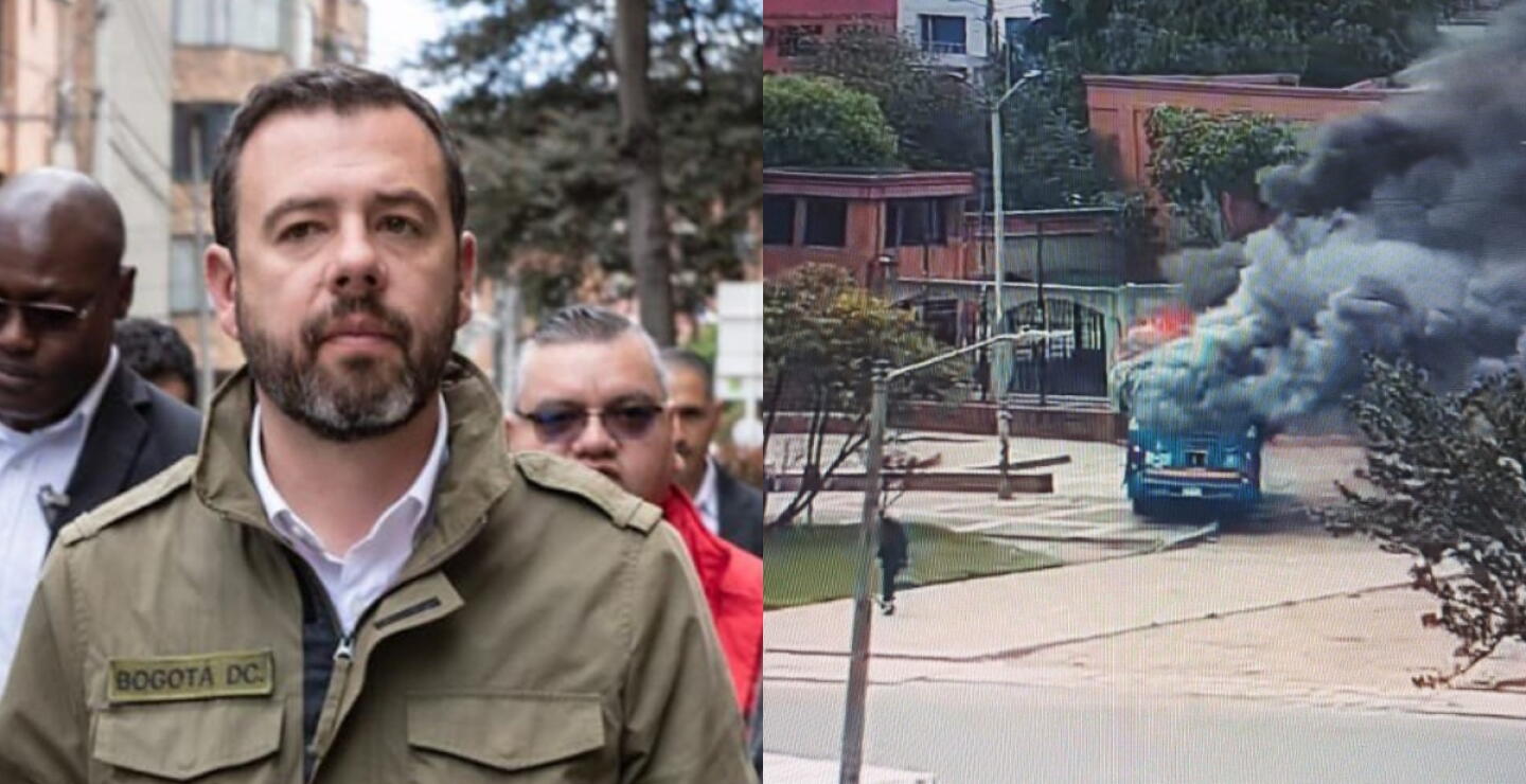 "Quemar un bus es un acto criminal": Galán sobre manifestaciones en Ciudad Bolívar