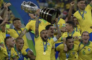 338158_BLU Radio. Brasil triunfó en la Copa América 2019 // Foto: AFP