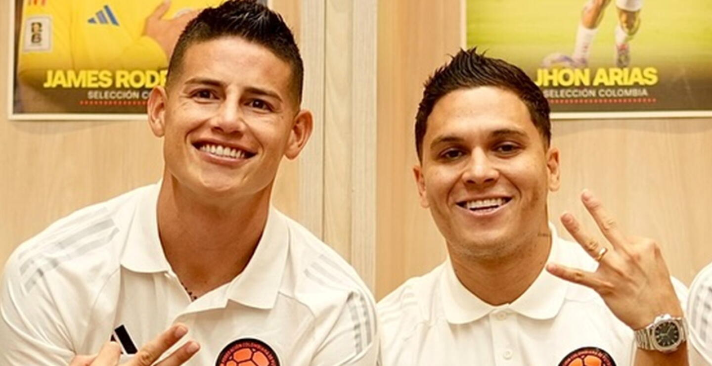 James Rodríguez y Juan Fernando Quintero, ¿quién será el 10 de la Selección Colombia vs. Venezuela?.jpg