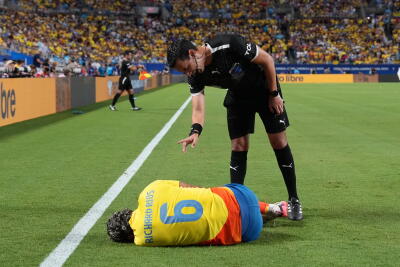 Richard Rios Injuries Richard Ríos salió lesionado frente a Uruguay, por Copa América ...