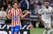 Julián Álvarez y Kylian Mbappé rivalizarán en Atlético vs. Real Madrid en la Liga de España. 