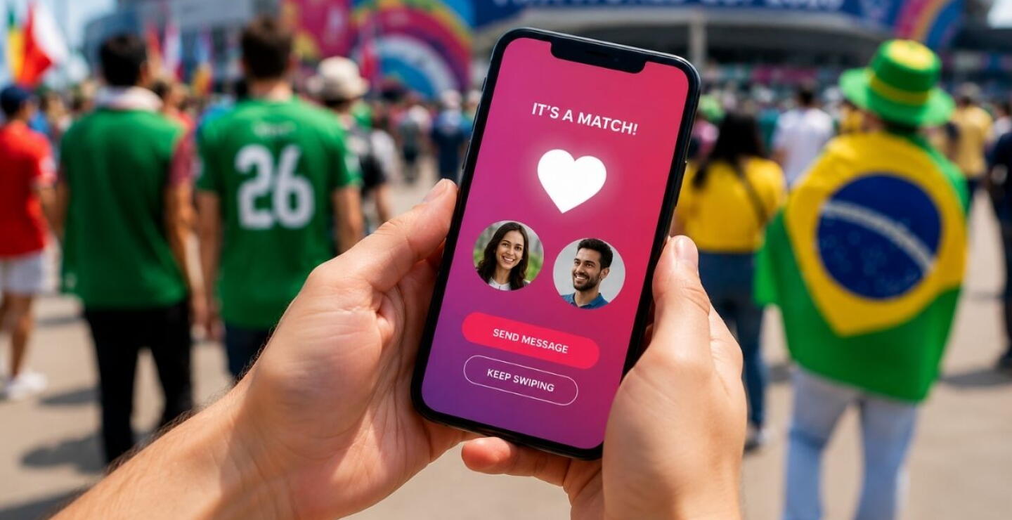 Citas por app aumentan en Mundial 2026