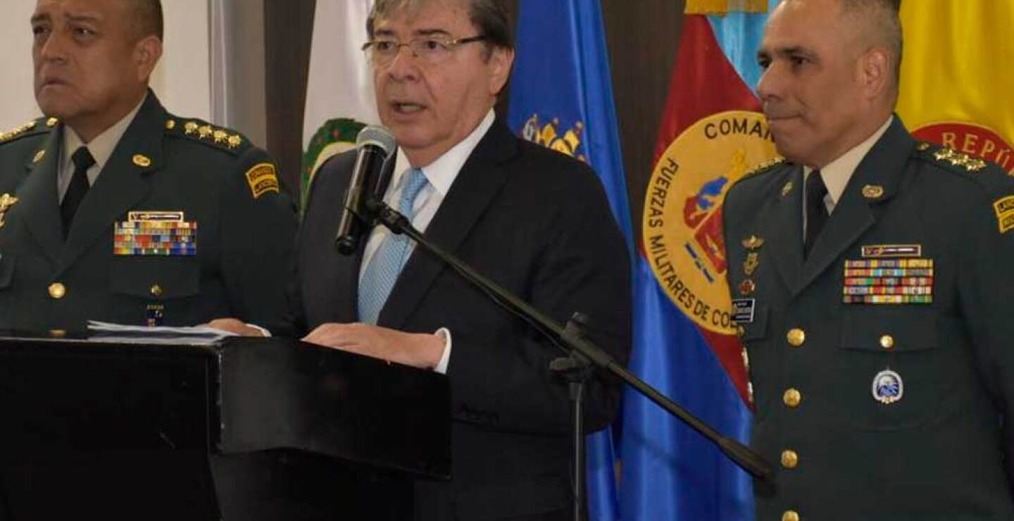 352703_Ministro de Defensa se pronuncia sobre chuzadas // Foto: Twitter Ministerio de Defensa