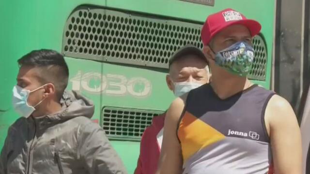 Luego de 4 días durmiendo en buses, termina drama de 200 venezolanos varados en Bogotá   