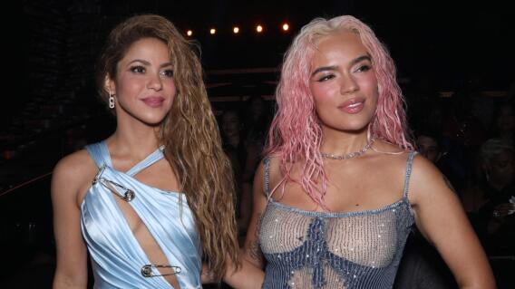 Shakira y Karol G premios MTV 2023 Shakira y Karol G premios MTV 2023