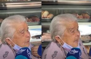 Doña segunda rompe en llanto por cierre de su piqueteadero