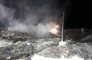 326048_BLU Radio, Incendio en relleno sanitario de Barrancabermeja, Santander / foto: Suministradas