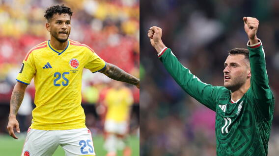 Colombia y México se enfrentan este sábado en duelo preparatorio. 