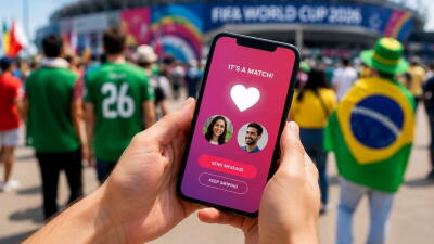 Citas por app aumentan en Mundial 2026