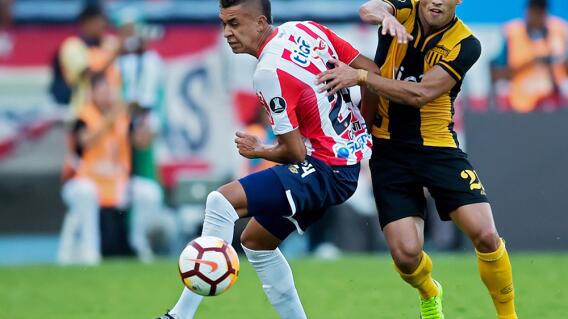 301504_Víctor Cantillo, jugador del Junior - Foto: AFP