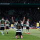 Luis Javier Suárez festeja su gol al Arouca con Sporting Lisboa en la Liga de Portugal. 