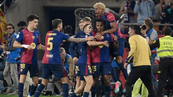 Barcelona, campeón de la Copa del Rey tras vencer al Real Madrid. Barcelona, campeón de la Copa del Rey tras vencer al Real Madrid.