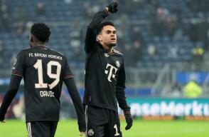 Luis Díaz, gran figura del Bayern Múnich. 