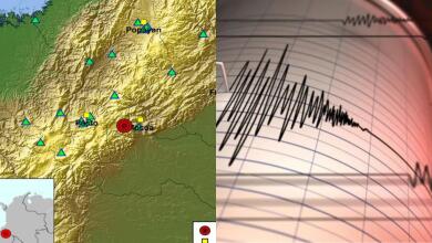 Temblor en Colombia en la tarde de este miércoles 31 de diciembre de 2025: se registró en el Putumayo