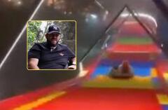 Tobogán extremo donde perdió la vida Camila García