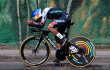 Daniel Martínez, ciclista colombiano del Red Bull BORA Hansgrohe, en la contrarreloj del Giro de Italia 2025