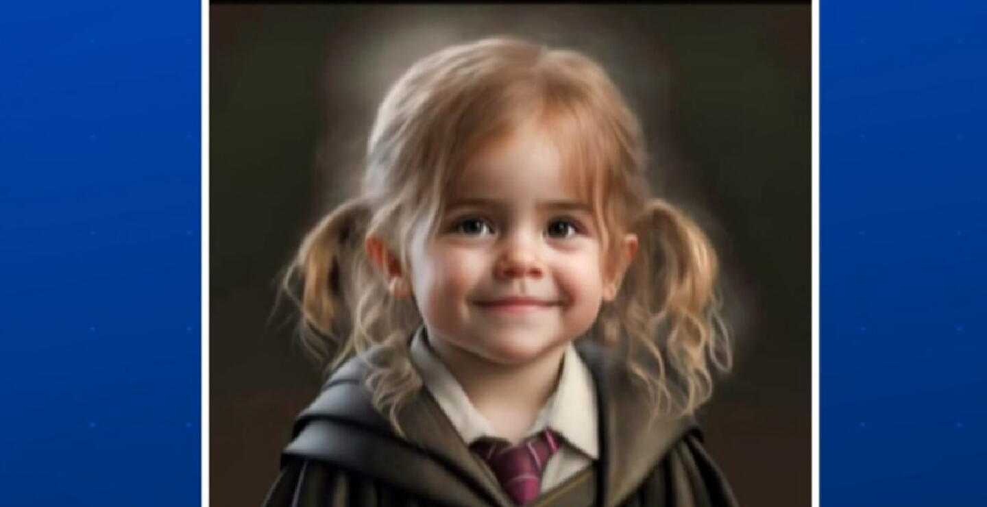 Tiktoker usa inteligencia artificial para convertir a personajes ficticios y reales en niños