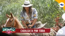Beta disfruta de una cabalgata como premio - Desafío The Box