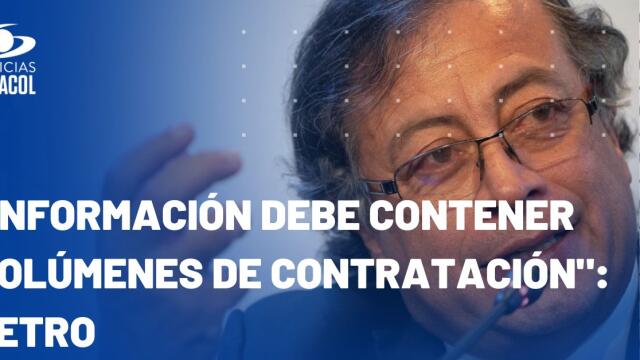 Petro pide centralizar información de contratación del Gobierno Duque con la OEI Petro pide centralizar información de contratación del Gobierno Duque con la OEI