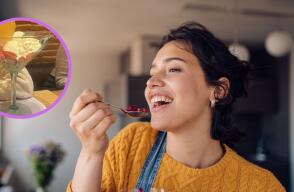 El tartín de limón es un postre de Crepes and Waffles para compartir y a precio accesible