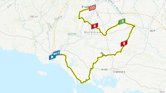 Así será la etapa 3 del Tour de Francia 2021. 