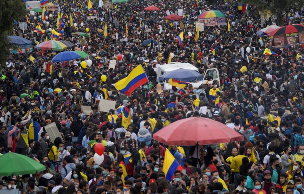 Protestas en Colombia