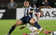 Juan Camilo Portilla en uno de los partidos con Talleres de Córdoba.