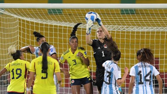 Catalina Pérez sólo ha recibido tres goles a lo largo de la Copa América femenina. Catalina Pérez sólo ha recibido tres goles a lo largo de la Copa América femenina.