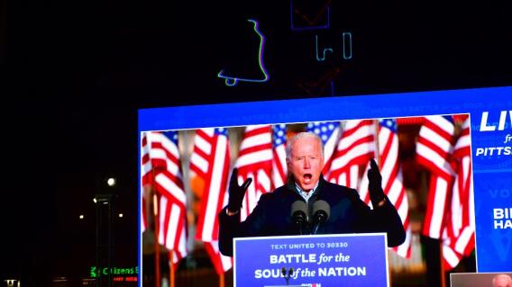 Joe Biden en último día de campaña Joe Biden en último día de campaña