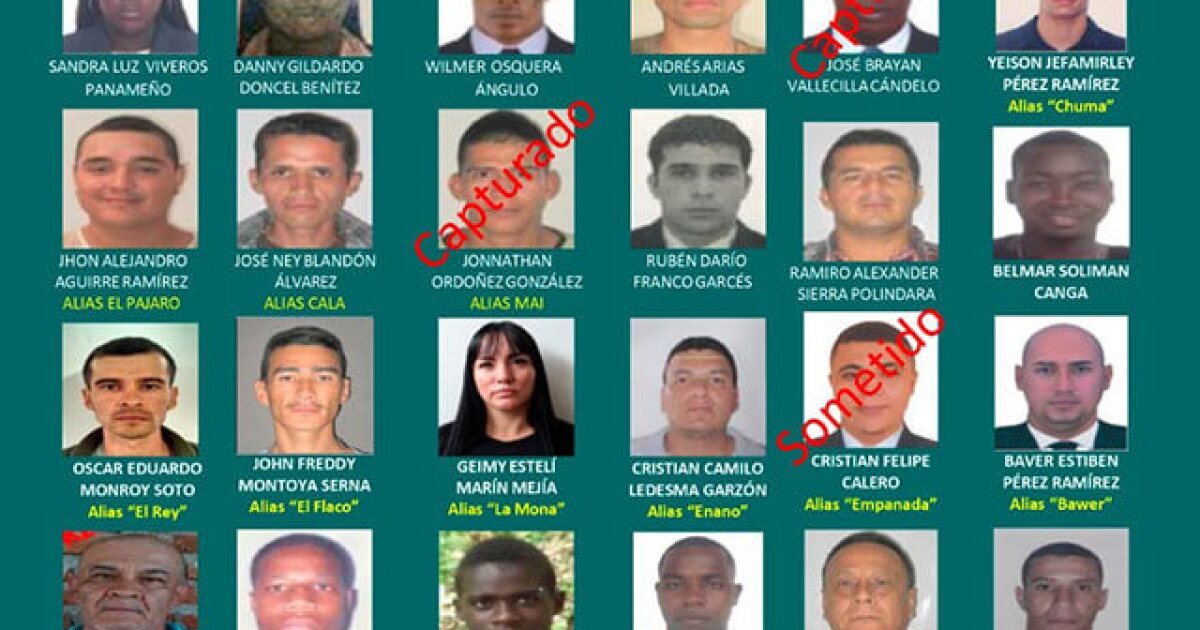 “Ayúdanos a encontrarlos” Policía revela nuevo cartel de los más