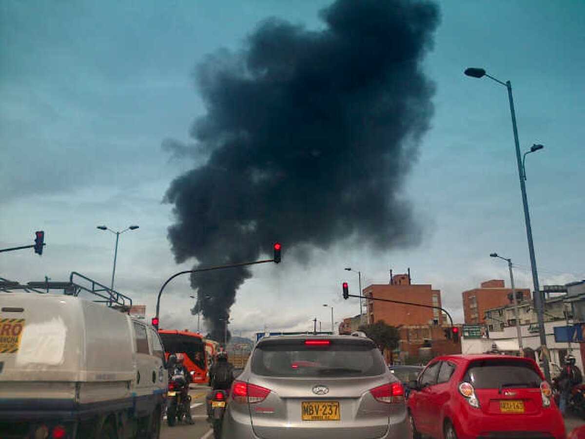 Foto enviada por Paola Bermúdez, periodista de Noticias Caracol.