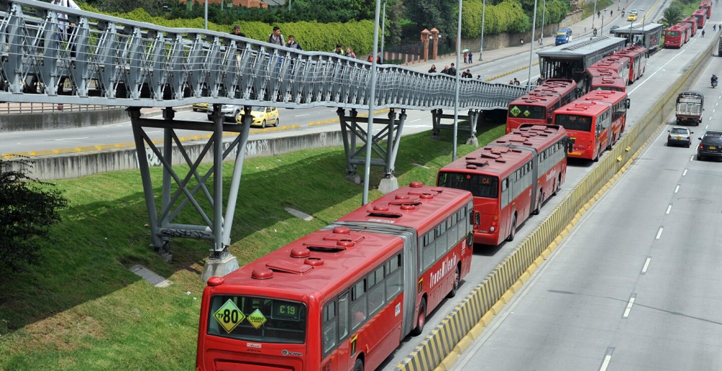 319099_Blu Radio. TransMilenio / Foto: AFP