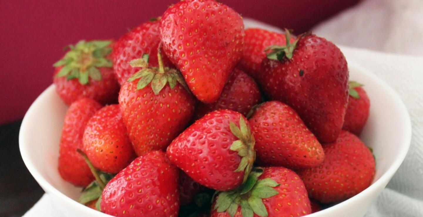 Fresas para bajar de peso