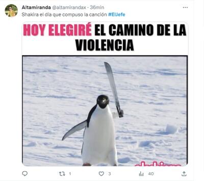 ‘El jefe’ de Shakira: vea los mejores memes que dejó la canción de la barranquillera ‘El jefe’ de Shakira: vea los mejores memes que dejó la canción de la barranquillera