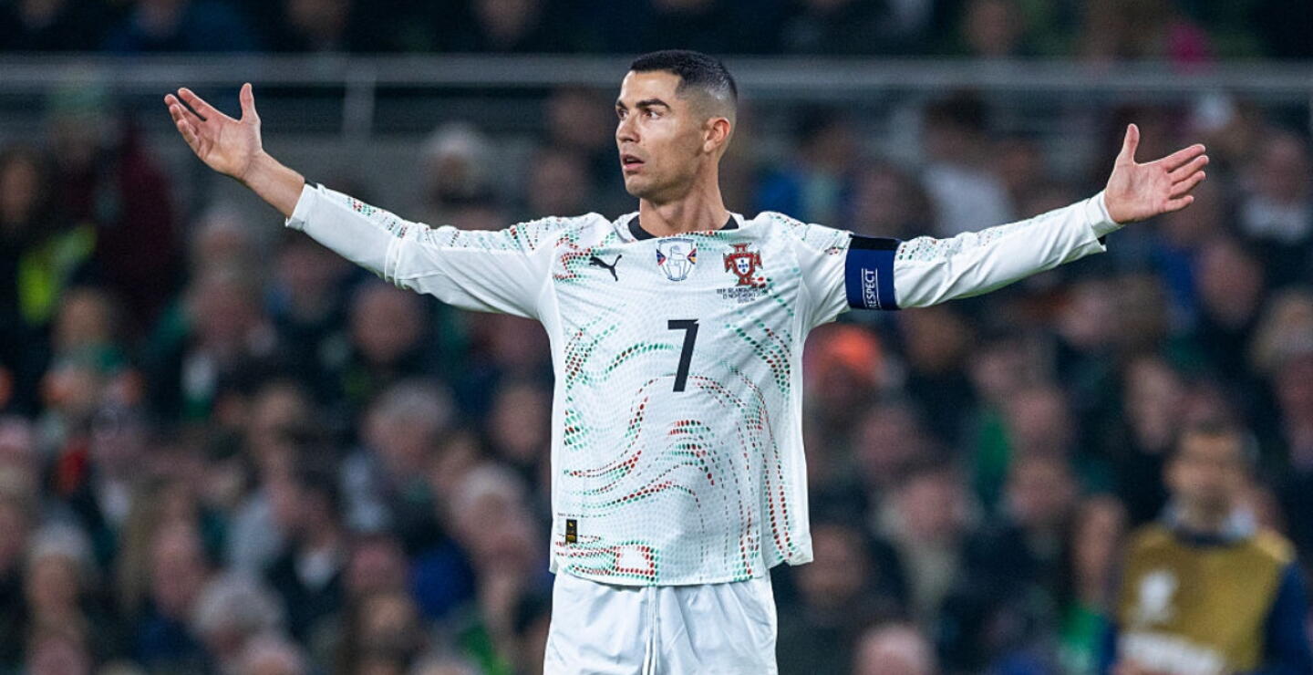 Cristiano Ronaldo no podrá jugar con Portugal frente a Armenia por estar expulsado. 