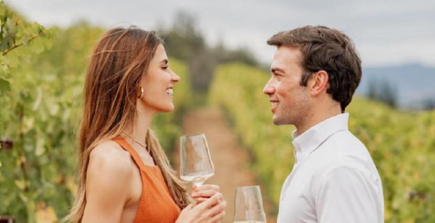 Este es el vestido con el que Gabriela Tafur se casó con Esteban Santos