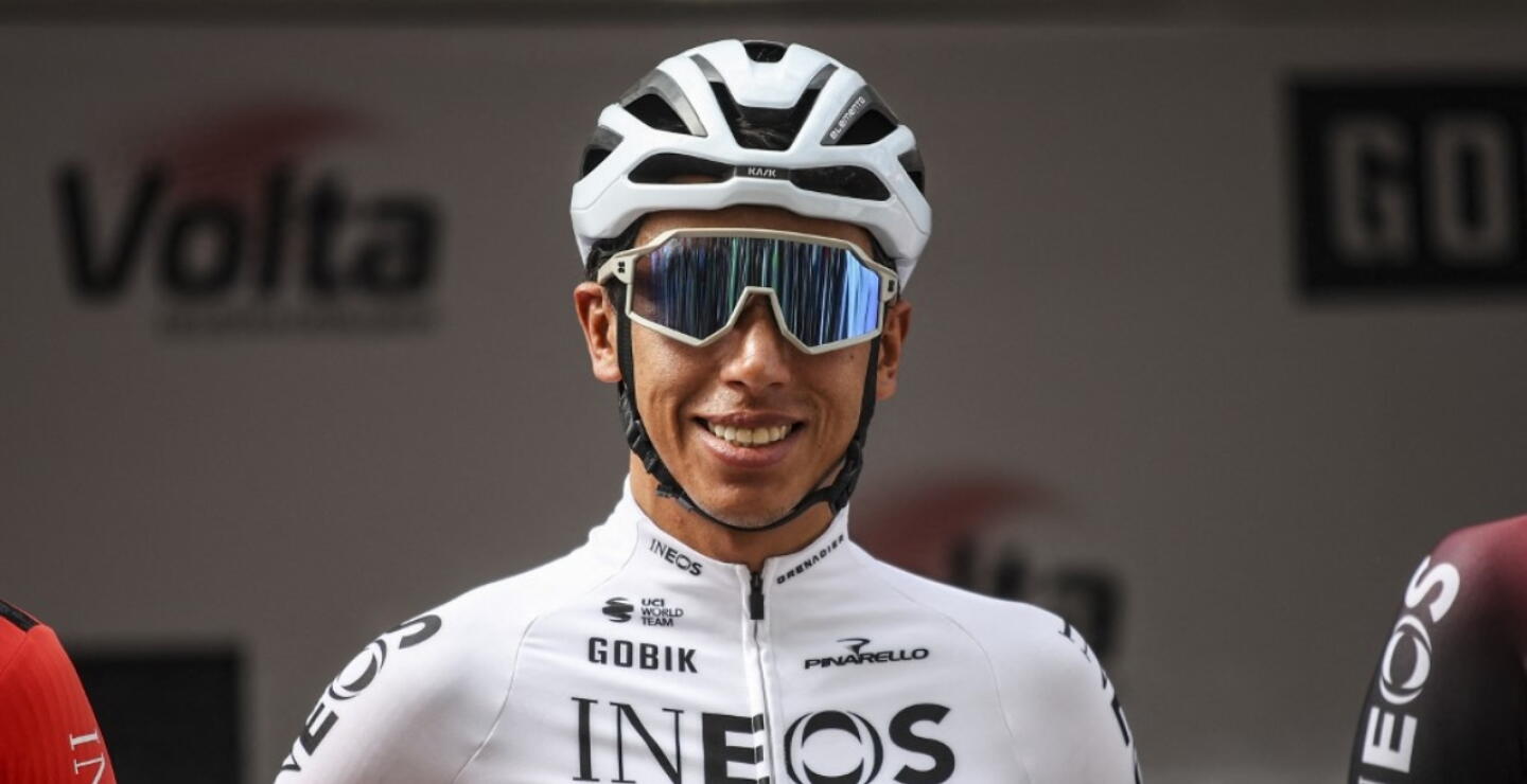 Egan Bernal, ciclista colombiano. 