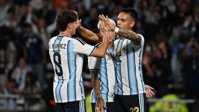Argentina vs. Bolivia en duelo de preparación.