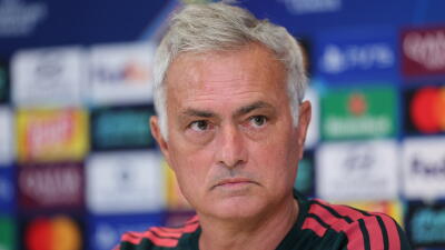 José Mourinho, DT del Real Madrid.