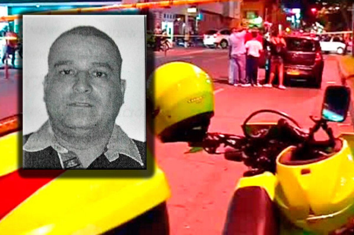 Foto: Wilson del Jesús Corrales Londoño y la escena del crimen / Fiscalía.
