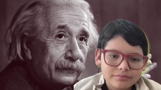 Él es el niño genio con IQ superior a Albert Einstein; apenas tiene 10 años