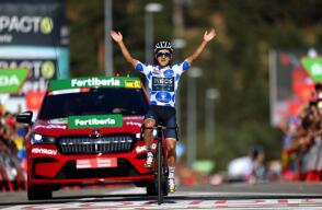 Richard Carapaz, ganador de la etapa 20 de la Vuelta a España Richard Carapaz, ganador de la etapa 20 de la Vuelta a España