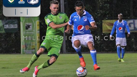 296385_BLU Radio. Millonarios- Equidad // Foto: @MillosFCoficial